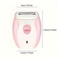 thumbnail image 1 of MesaSe Rasoir Électrique pour Femmes - Rasoir Électrique USB pour Femme, Rasoir Épilateur pour Dames, Rasoir à Grille Polyvalent avec Lame en Acier Inoxydable, Chargement USB, Batterie au Lithium Rechargeable, Convient, 1 of 7