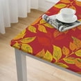 thumbnail image 5 of BANET Autumn Square Tablecloth,Stain Wrinkle Resistant Reusable Washable ,for Kitchen Indoor Outdoor Events Party Decor white, 5 of 8