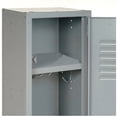 thumbnail image 6 of Single Tier Locker, 12x12x60, 1 Door, Unassembled, Gray, 6 of 6