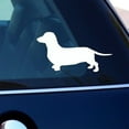 thumbnail image 4 of JJKBVCLO Dog Car Stickers Dachshunds Personality Fun Mobile Phone Stickers Computer Stickers Cup Stickers Body Stickers Animal Dog Reflective Car Stickers PVC Self Adhesive Paper, 4 of 6