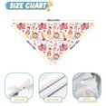 thumbnail image 6 of Dog Bandana 2 Pack,Colorful Princess Castle Carriage Pattern Bandanas for Dogs,Cat Bandana,Small/ Large Dog Bandana 2 Size,Dog Bandanas, 6 of 6