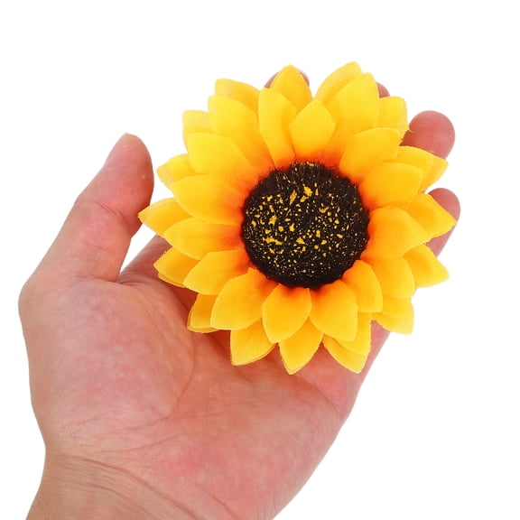 OFFIGAM 6PCS Sunflower Hair Clips Set for Women and Girls, Stylish Duckbill Hair Accessories, 3.94 x 3.94 x 1.18 Inch
