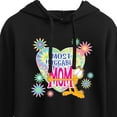 thumbnail image 3 of Garfield - Mother's Day - Most Huggable Mom - Juniors Cropped Pullover Hoodie, 3 of 5