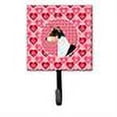 thumbnail image 2 of Basenji Hearts Love and Valentines Day Portrait Leash or Key Holder, 2 of 2