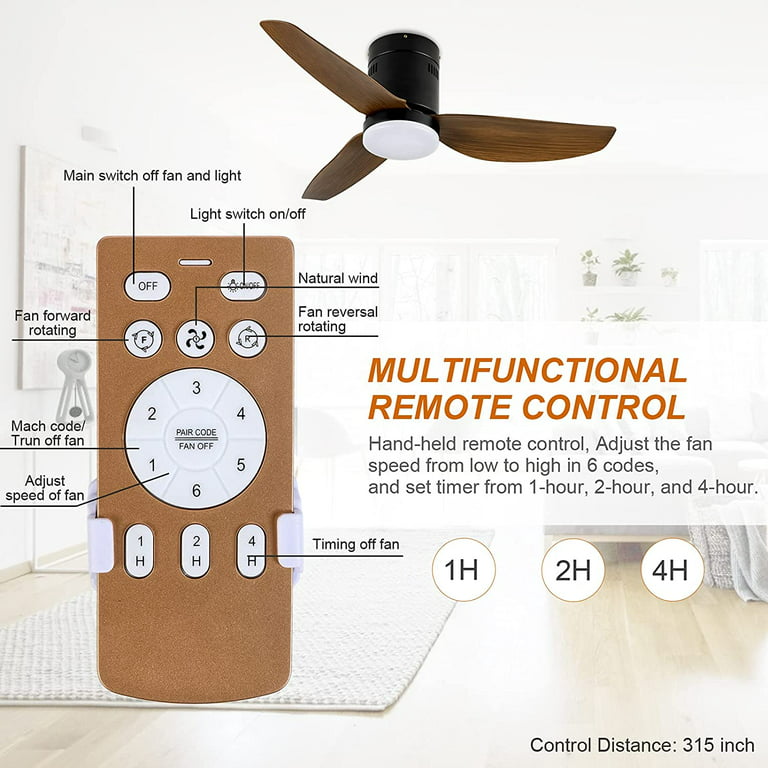 Simple Deluxe 40 Inch Ceiling Fan With