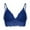 Blue, variant on Herrnalise Women's Light Wireless Bra with Comfort Foam, Full-Coverage T-Shirt Bra