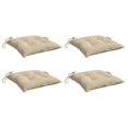 thumbnail image 4 of Juego de 4 cojines Pallet VidaXL, color beige, para uso exterior e interior, 4 of 8