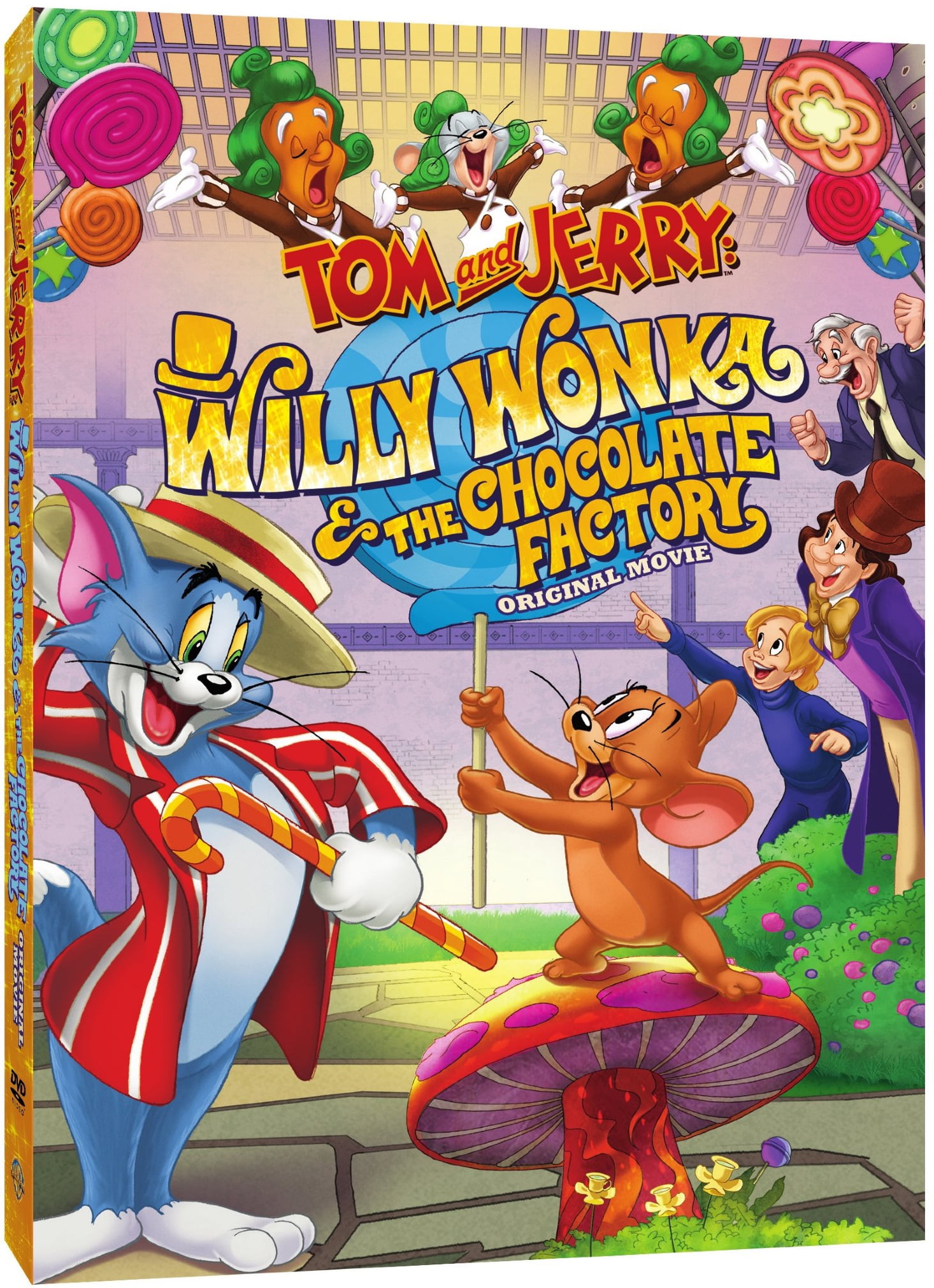 Golden Ticket Tom And Jerry Willy Wonka And The Chocolate Factory