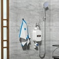 thumbnail image 3 of Small Tankless Water Heater 3.58kW Instant Hot On Demand Residential Electric Water Heater with LED Temperature Display for Kitchen RV, 3 of 10