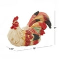 thumbnail image 3 of DecMode 9" Indoor Outdoor Rooster Garden Sculpture, 3 of 9