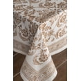thumbnail image 3 of Maison d' Hermine Allure 100% Cotton Tablecloth for Kitchen Dining | Tabletop | Decoration | Parties | Weddings | Thanksgiving/Christmas (Square, 54 Inch by 54 Inch)., 3 of 6