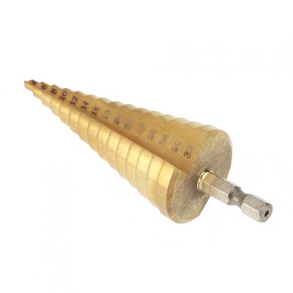Steel Step Drill HSS Step Drill, Step Drill Bit HSS Step Drill Bit, Step Drill Bit Set PVC Plate For Cutting Thin Iron Plate
