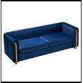 thumbnail image 2 of Contemporary Velvet Sofa Couch 84.25''W for Living Room, 2 of 5