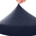 thumbnail image 1 of Chair Slipcover Elastic Stretchable Polyester Round Washable Stool Cushion For Home, 1 of 5