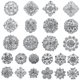 thumbnail image 4 of Paquete de 24 broches de diamantes de imitación, broches florales de moda para mujer para de blanco jinwen Pin de broche de perlas, 4 of 7