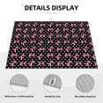 thumbnail image 3 of Fuzoiu polka dot with pink bows Print Absorbent, Reversible Microfiber Dish Drying Mat for Kitchen, Dish Drying Pad for Dishes, Utensils, Pots and Pans, Extra Large 18 Inch x 24 Inch, 3 of 7