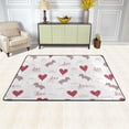 thumbnail image 2 of SKYSONIC Cute Dachshund Balloon Non-Slip Area Rug, for Valentines Day Floor Carpet Comfort Floor Mats Decor for Indoor Front Porch,Living Room, Bedroom,Kitchen,72"x48", 2 of 5