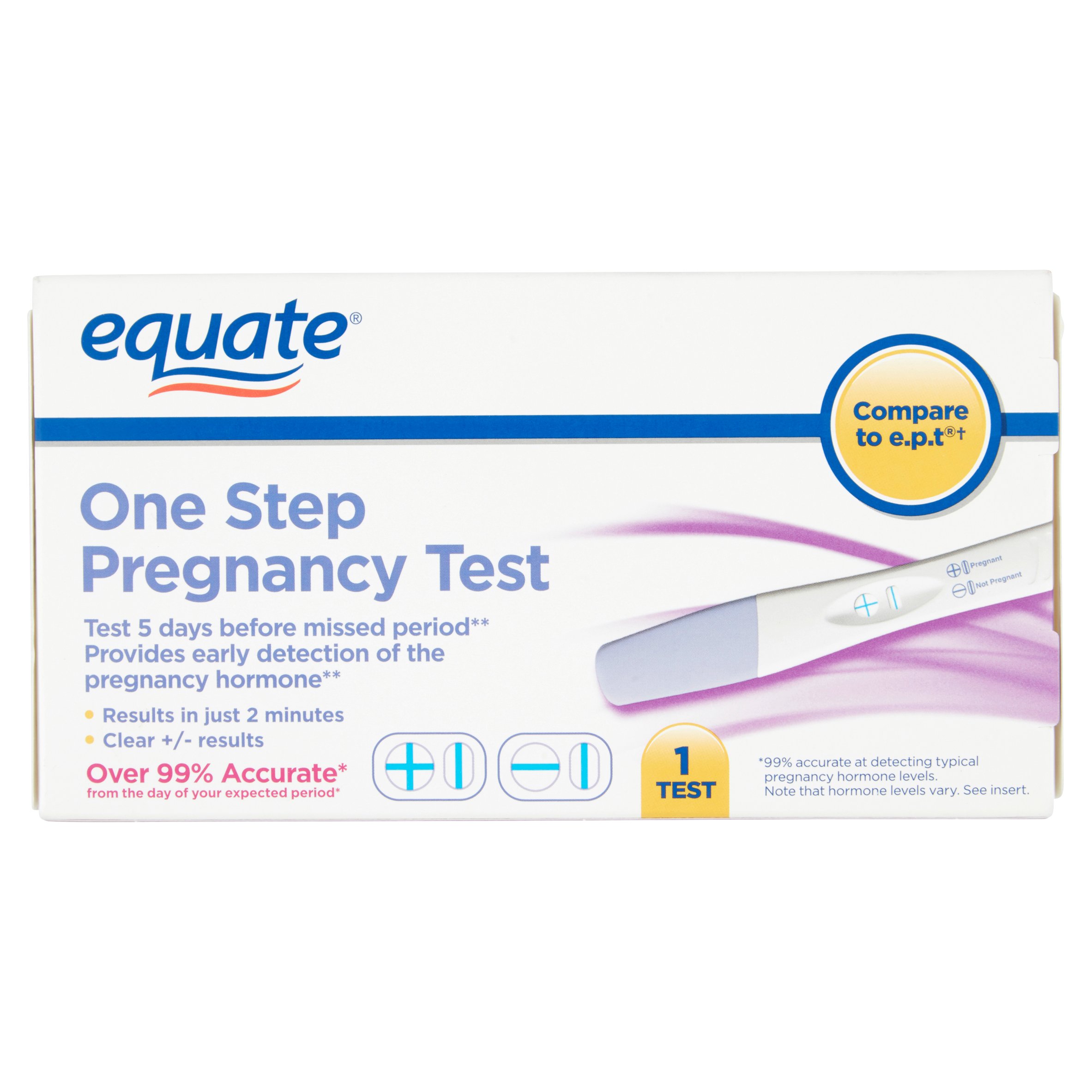 Equate One Step Pregnancy Test - image 4 of 5