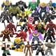 thumbnail image 2 of Bloques de construcción de Disney para niños, Mini modelo de figuras, Big Goblin, Spiderman, Iron Man, Venom, Capitán, Hawk, Deadpool, Armor Technic, City Gift Toys, 2 of 4