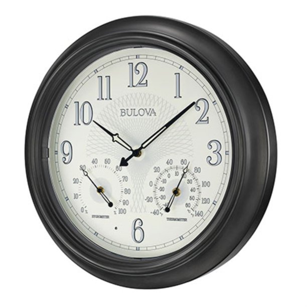 Bulova C4813 Weather Master Clock
