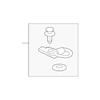 Genuine OE Acura Tie Down Hook - 84614-SEA-E00