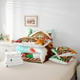 thumbnail image 6 of Castle Fairy Teens Full Bedding 7-Piece: Gingerbread Man House Candy Cane (Microfiber), 6 of 8