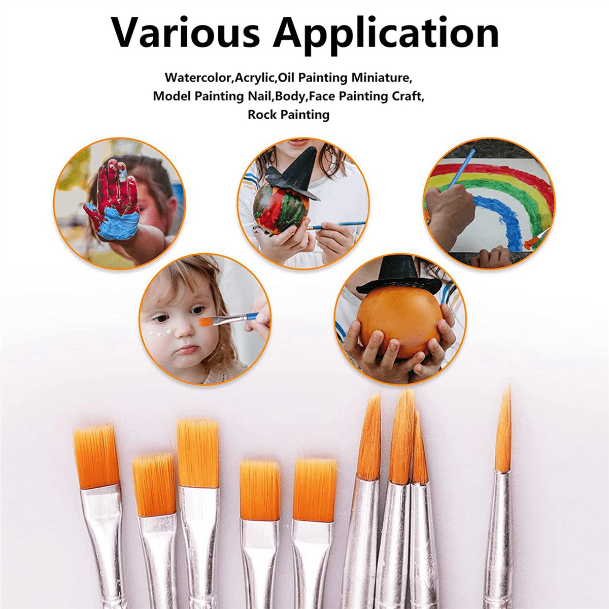 80 Strips 480 Pots Empty Paint Strips and 80 Pieces Paint Brushes,Paint Cup Clear Plastic Storage Containers,3Ml/0.17Oz