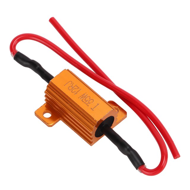 Load Resistor, High Power 35W 12Ohm LED Load Resistor Kit Professional 2 Sets for LED Turn for DRL for Fog Lights