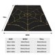 thumbnail image 3 of Balery Golden Spider Web Manta de Felpa Suave y Acogedora – Cobija de Franela Aterciopelada para Cama, Lavable y Cálida para Sofá, Mascotas, Transpirable-50"x40", 3 of 7