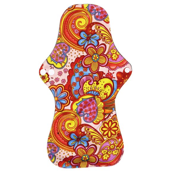 Leadrop Extra-size Bamboo Cotton Menstrual Pad Reusable Washable Sanitary Panty Liner