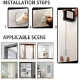 thumbnail image 4 of Household Automatic Door Closers, Punch-free, Anti-rust (white), 4 of 5