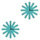 thumbnail image 4 of Kearding Reloj de pared Colgante Colgante Decoración de la habitación Decorativo Mano de obra fina Mejora del hogar Multipropósito Ahorro de Verde 2Conjunto, 4 of 6
