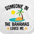 thumbnail image 4 of Inktastic Bahamas Vacation Souvenir Boys or Girls Baby Bib, 4 of 4