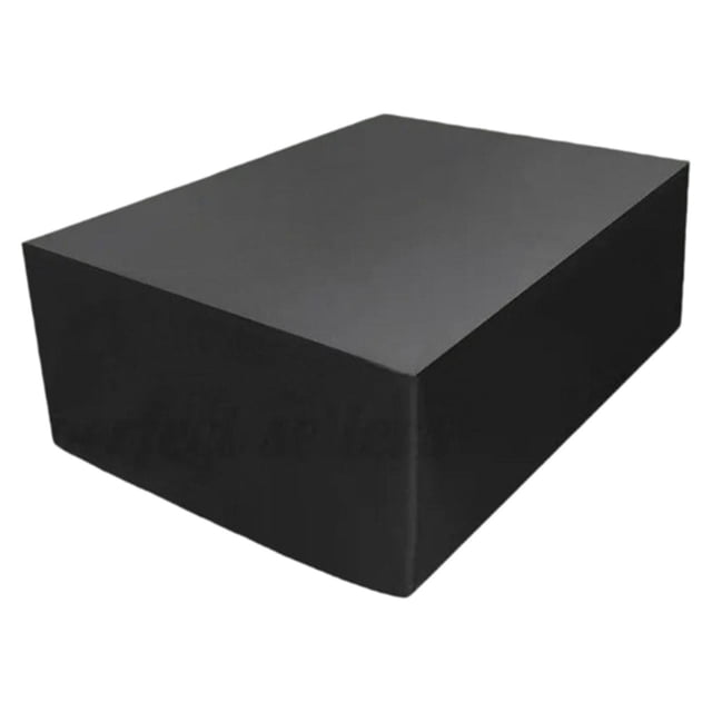 Lipstore Housse de Table de Piscine Cadeaux pour Déménagement Imperméable Antipoussière Réutilisable Robuste Noir 9 Pi