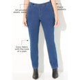 thumbnail image 2 of Catherines Women's Plus Size The Knit Jean, 2 of 6