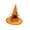 Orange, variant on Darzheoy Halloween Witch Hats Witch Party Accessory, Black Spider Witch Hat for Halloween Party Decoration
