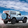 thumbnail image 7 of Spare Tire Cover, Cows Milk Wheel Cover Tire Covers for Trailers Car Truck Camper Universal Tire Covering Fits Diameter 15 inch, 7 of 7