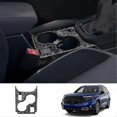 thumbnail image 3 of Exquisite Car Center Console Cup Holder Frame for 2025 Water Cup Holder Trim Sticker Forging Pattern LHD, 3 of 5