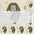 thumbnail image 3 of HFHAPW Baby Toddler Boy Clothes Fall Winter Outfit Letter Print Long Sleeve Sweatshirts Pants Set 6 9 12 18 24 Months 3T 4T 5T 6T 7T 8T 9T Boy Clothes(White,3-4 Y), 3 of 4