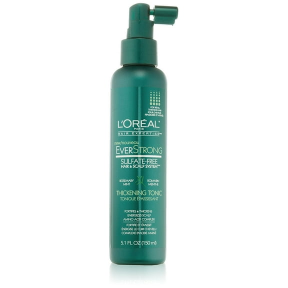 L'Oreal EverStrong Sulfate-Free Hair & Scalp System Thickening Tonic 5.10 oz
