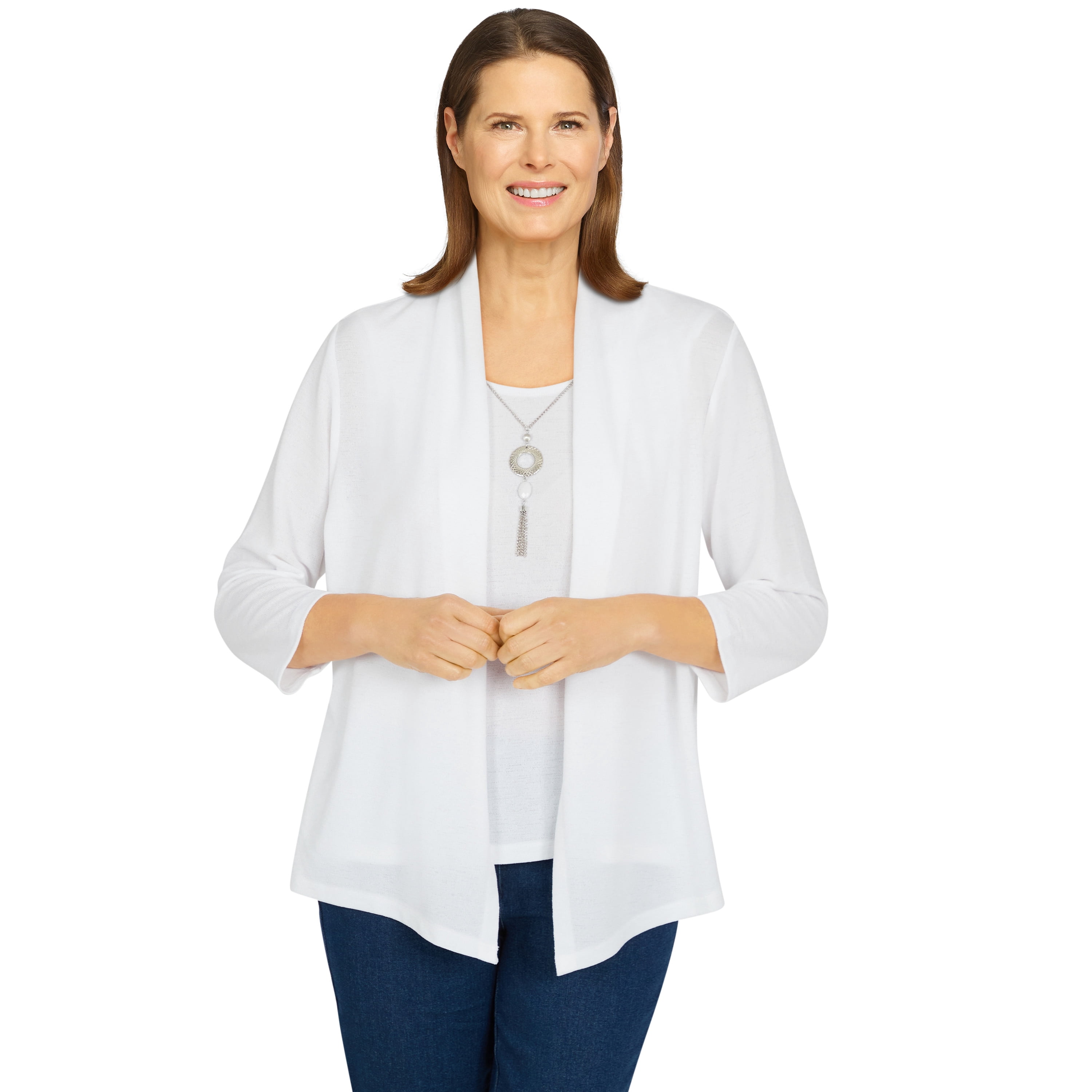 Alfred Dunner Womens Tops \u0026 T-Shirts 
