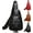 Black, variant on Leather Sling Bag For Women Waterproof Crossbody Bag Chest Bag Fashionable Travel Hiking Small Backpack
