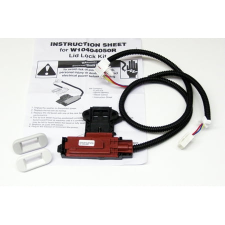 W10404050 Lid Lock Latch Switch Whirlpool Kenmore Washer