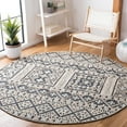 thumbnail image 2 of SAFAVIEH Aspen Katina Geometric Area Rug, Charcoal, 7' x 7' Round, 2 of 7