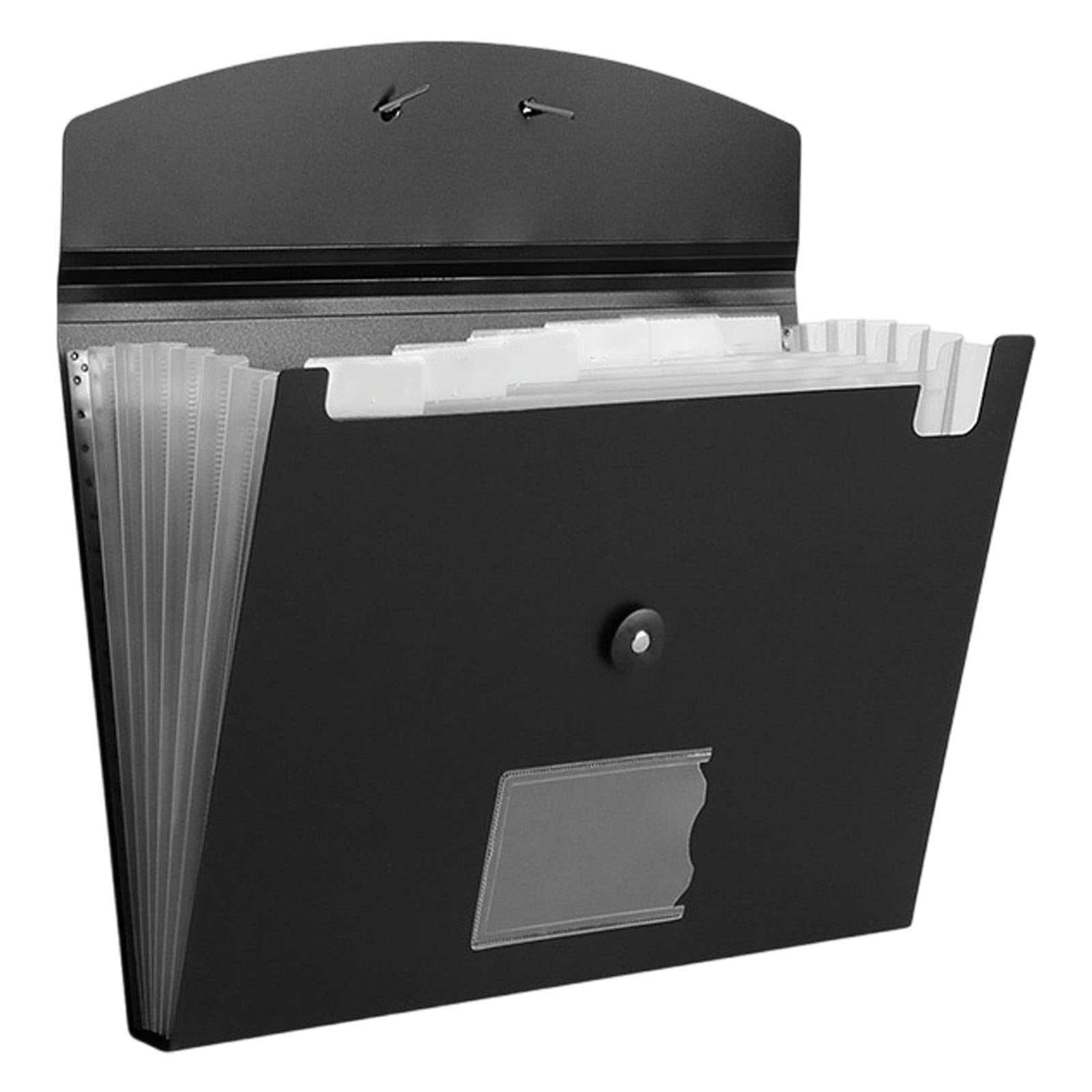 CSSJKYJ Expanding File Folder, 7 Pockets Accordion File Holder Organizer, A4 Letter Size Paper Document Receipt Organizer Accordian Filing Folder for Classroom,Home,Office and Travel