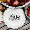 thumbnail image 3 of H Hiend Accents Ranch Life Melamine Salad Plate 4pc Set, 3 of 3