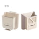 thumbnail image 5 of Kearding Compartimiento de comida de la puerta del armario del ABS resistente al desgarro montado en la pared debajo del contenedor de la puerta Suministros de limpieza para el hogar gris 7L, 5 of 6