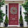thumbnail image 3 of Easter Decorations Lavender Simulation Garland Ring Field Pendant Door Knocker Round Wreath, 3 of 8