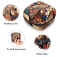 thumbnail image 3 of Sanitary Napkin Storage Bag, Art Horse Aesthetic Pattern Portable Menstrual Pad Bag for Teen Girls Store Panty Liners Tampons Sanitary Pads for Women Ladies, 3 of 6