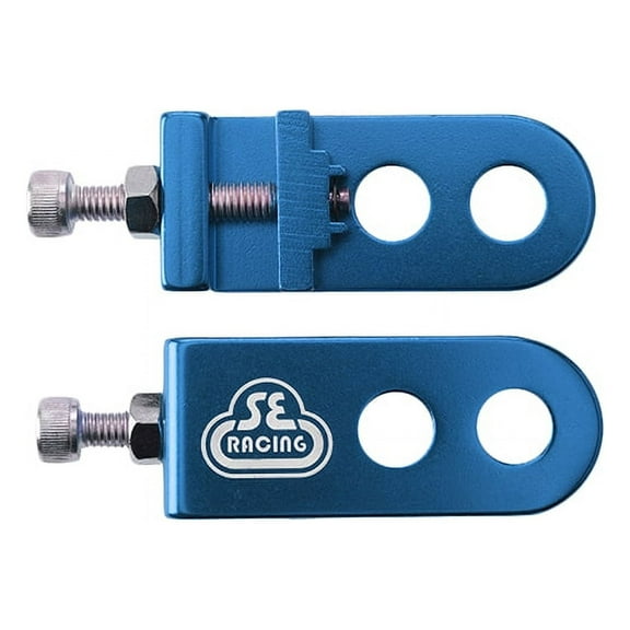 SE Bikes Alloy Adjustable Chain Tensioner 2.0 Blue for 3/8" Axle